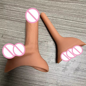 高品質ソフトシリコンディルドパンティー、リアルな着用可能なトランスジェンダー衣装、大人のおもちゃ、ストラップオン、ゲイ・レズビアン下着、100% - Product Image 6