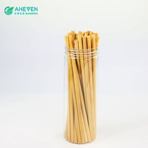 Customized Logo Acceptable Biodegradable <strong>Bamboo</strong> <strong>Straw</strong> Disposable <strong>Bamboo</strong> <strong>Straws</strong> - Product Image 4