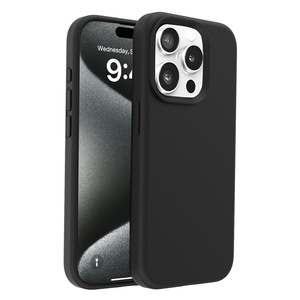 Hot Bán Sinh Thái Thân Thiện Với Lụa Cảm Ứng Chất Lượng Cao Silicone Lỏng Không Thấm Nước & Chống Sốc Trường Hợp Điện Thoại Cho 12-16 Loạt - Product Image 1