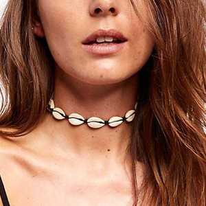 Collares <span class=keywords><strong>de</strong></span> Moda con Diseño <span class=keywords><strong>de</strong></span> Conchas, <span class=keywords><strong>Precio</strong></span> <span class=keywords><strong>de</strong></span> Fábrica, Gargantilla Elegante Estilo Boho Oceánico, Joyería para Mujer, Accesorios al por Mayor - Product Image 4