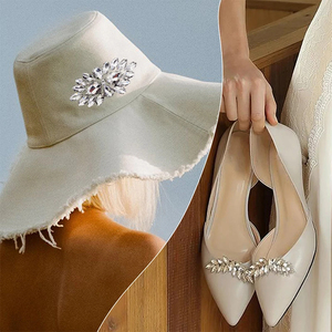 Qiao pha lê rõ ràng thạch trang trí sắt trên kim cương thạch cho quần áo túi hoodie trang trí phụ kiện - Product Image 4