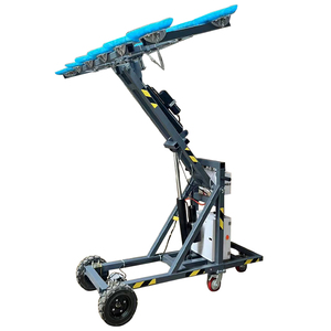 Fuyang Zhugao - Elevador de Vidrio Portátil Eléctrico de 500 kg con Doble Ventosa y 8 Almohadillas, Rotación Manual de 180° - Product Image 3