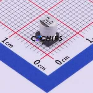 Condensador Electrolítico de Aluminio SMD UWT1C100MCL1GB, D4xL5.4mm 10uF 20% 16V 18mA-120Hz - Product Image 1