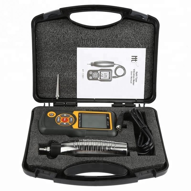 Ht-1201 Portable Balancer Wireless Analyzer Vibration Meter For Motor Tester