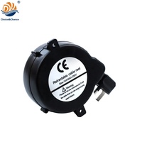 Enrouleur de câble électrique rétractable automatique compact de 3,5 m DYH-1805 pour recharge de véhicules électriques