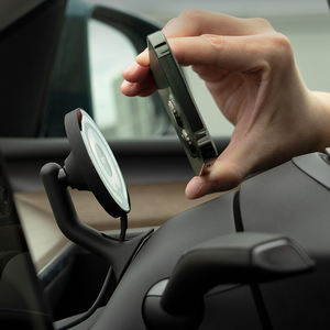 <span class=keywords><strong>Chargeur</strong></span> de voiture magnétique sans fil, support de téléphone à charge rapide, support de téléphone portable de voiture avec <span class=keywords><strong>chargeur</strong></span> de voiture MagSafing - Product Image 4