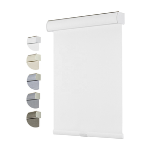 Persianas Enrollables Modernas Eléctricas Personalizadas de Tela Jacquard Horizontal 100% Opacas sin Cordones <span class=keywords><strong>para</strong></span> Ventanas Francesas de <span class=keywords><strong>Cocina</strong></span> - Product Image 6
