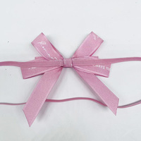 Vente en gros de bandeaux élastiques personnalisés de luxe imprimés avec des nœuds papillon, durables, écologiques, en polyester, pour la Saint-Valentin, Noël, anniversaire