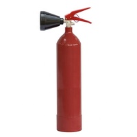 Extincteur portable AnSu rouge 2 kg CO2 avec homologation EN3, construction en alliage d'acier certifiée TUV, classe B, fabriqué en Chine