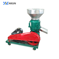 Ferme/granule manuel à la maison d'alimentation de poulet de machine de pilet faisant la machine 1 t/h pour l'alimentation de bétail