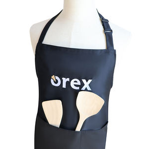 Tablier en toile brodée avec poches, personnalisable, facile à nettoyer, tablier en toile de coton à motifs personnalisés - Product Image 2