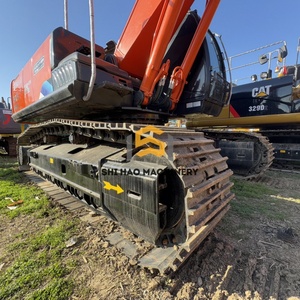Excavatrice sur chenilles Hitachi d'occasion de haute qualité pour la construction, équipement essentiel incluant moteur, pompe, boîte de vitesses, engrenages et roulements - Product Image 3