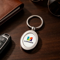 Porte-clés par sublimation en alliage de zinc, vente en gros, cadeau d'affaires, souvenir, fabricant OEM, porte-clés photo