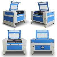 Machine de découpe laser CO2 9060 80W 100W, machine de gravure laser pour acrylique, bois, cuir, MDF