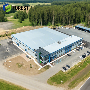 Bâtiment en acier préfabriqué pour entrepôt frigorifique, entrepôt industriel, atelier multi-étages, bâtiment de bureaux, école, parc, grande portée - Product Image 1
