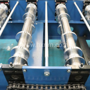 Machine automatique <span class=keywords><strong>de</strong></span> formage <span class=keywords><strong>de</strong></span> rouleaux en <span class=keywords><strong>acier</strong></span> GI PPGI pour la fabrication <span class=keywords><strong>de</strong></span> panneaux muraux <span class=keywords><strong>de</strong></span> <span class=keywords><strong>toiture</strong></span> trapézoïdaux - Product Image 2