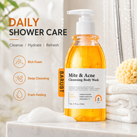 Gel Douche Anti-Acne Végétal à Base d'Acides Aminés OEM & ODM pour une Peau Nette et Lisse – Nettoyant Doux Anti-Acne à Base de Plantes