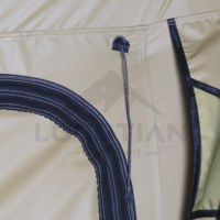 Tente de toit rigide RTT en aluminium, polyester 280G, Oxford 420D, 2 personnes, tout-terrain, camping en expédition