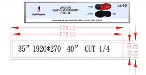Pantalla LCD TFT LVDS de 35 Pulgadas, 1920x270, IPS, Estirada, Alto Brillo, 500nits, para Publicidad y Estantes de Mercancía - Product Image 2