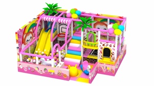 Safe Non-toxic soft kids indoor playground equipment children with <b>trampoline</b> park and ocean theme for resort hotel adventure - Product Image 4