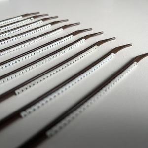 เครื่องหมายบนสาย<span class=keywords><strong>ไฟ</strong></span>แบบคลิปบนเครื่องหมายเส้นลวดตัวเลข0-9 - Product Image 1