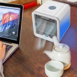 Portable USB Air <b>Cooler</b> Fan <b>Mini</b> Evaporative <b>Cooler</b> 750ml Capacity Touch Control For Home Office Use - Product Image 2