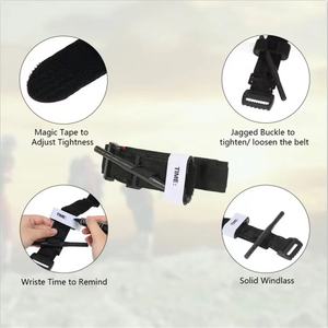 Noodsituatie Medische Tactische Tourniquet Ondersteuning Kit Mode Stijl Opbergdoos Tas Trauma Roterende Poort Gereedschap Gaas Schaar Polyester - Product Image 2