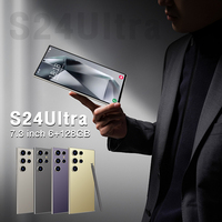 Téléphones Verizon débloqués, vente chaude, téléphone portable personnalisé S24 Ultra débloqué, grand écran, smartphone 5G, 16 Go + 1 To, Android 14.0