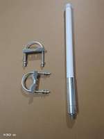 Antenne de communication en fibre de verre N femelle 12dBi 806-869 MHz 150 Watts 1,8 m