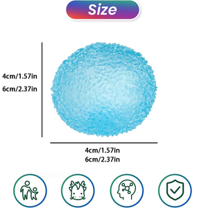 Juguetes Sensoriales Antiestrés, Pelotas para Apretar para Adultos y Niños, Alivio de la Ansiedad Auditiva y Táctil, Juguete Sensorial - Product Image 6