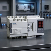 Commutateur de transfert automatique double alimentation NATUS NTDT85-125A-III 125A III ATS 2P/3P/4P pour le contrôle des groupes électrogènes - Vente en gros