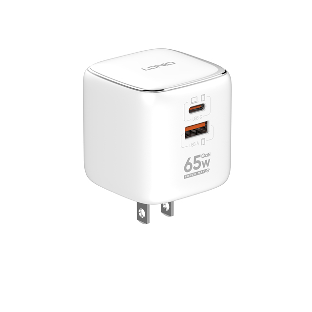LDNIO Q2617 65W New US EU UK Plug Adapter Type-c Port USB Travel Mobile Phone Desktop GaN Charger Quick Fast Charger for Laptop