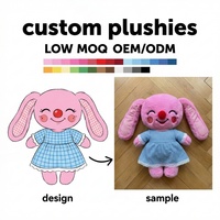 Peluche d'oiseau blanche et bleue sur mesure avec rembourrage en coton PP, cadeau d'anniversaire