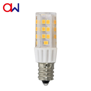 E12 LED Corn Bulb 5W Warm White 2700K AC 120V Candle <b>Light</b> Decorative Energy Saving Residential Indoor Home Use - Product Image 1