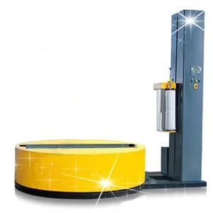 Top sale fabric roller reel type wrapping machine Automatic Reel Stretch Wrapper roll paper wrapping machine