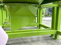 Machine de broyage du fumier de vache YSX-1-2 tonnes par heure, désintégrateur vertical dans la ligne de production d'engrais organique