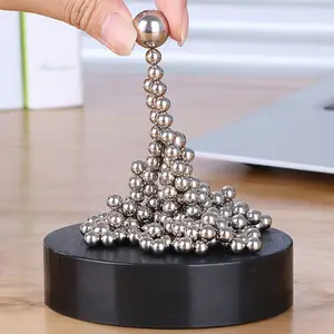 Magnetic Sculpture Novelty Gifts Desktop Decoration Magnetic Ball Art Sculpture Office Desktop Accessories Stress-relief Toy