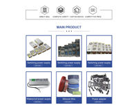 Catu Daya LED Output Tunggal DC-AC untuk Ruangan Persegi, Input 220V/Output 24V 600W, Arus 25A, 50/60Hz, Efisiensi 0.8, Penerangan LED