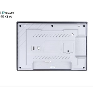 <span class=keywords><strong>Wecon</strong></span> หน้าจอสัมผัส HMI แบบอุตสาหกรรมขนาด10.1นิ้ว1024*600 Quad Core 512MB RAM 4GB แฟลชพอร์ตอีเธอร์เน็ตแผงตัวต้านทาน - Product Image 2