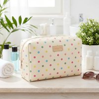 SENYU Pochette matelassée personnalisée en PU pour produits cosmétiques, porte-rouge à lèvres, sac de rangement pour maquillage, fermeture éclair, portable, avec poignée souple pour femme