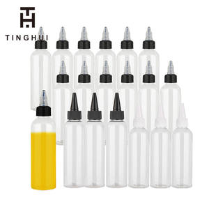 ขวดบีบพลาสติกขนาด 60 มล. 100 มล. 120 มล. พร้อมฝาปิด ขวดหยดบีบพลาสติก ขวดน้ำมันพลาสติกแบบพกพา - Product Image 5