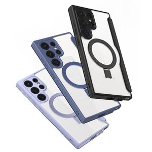 <span class=keywords><strong>DUX</strong></span> <span class=keywords><strong>DUCIS</strong></span> <span class=keywords><strong>Skin</strong></span> X <span class=keywords><strong>Pro</strong></span> Series Folio Case avec support métallique pliable pour Samsung S24 S25Ultra Cuir Card Slot Flip Cover - Product Image 1