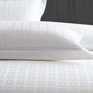 Federa in cotone Jacquard bianco puro stile semplice stile aeronautico Hotel a cinque stelle speciale - Product Image 4