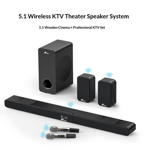 ซับวูฟเฟอร์ไร้สาย 600W ลำโพง 8 ตัว ระบบโฮมเธียเตอร์ไม้ 7.2 แชนแนล กำลังขับสูง พร้อมคาราโอเกะและระบบเสียงทีวี - Product Image 4