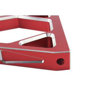 Soporte Triangular de Absorción de Impactos para Motocicleta Zuqing, Marco de Refuerzo de Aleación de Aluminio CNC para Qiulong Light Bee - Product Image 3