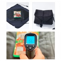 Paño Calentador de Alimentos Multifuncional Ecológico con Alimentación USB, Mantiene la Comida Caliente/Fría, para Bolas de Arroz y Pan, para Uso Doméstico