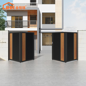 Puerta <span class=keywords><strong>de</strong></span> Entrada Automática <span class=keywords><strong>de</strong></span> Aluminio, Puertas Plegables Modernas <span class=keywords><strong>para</strong></span> Seguridad en Villas, Diseños <span class=keywords><strong>de</strong></span> Puertas Principales Eléctricas Plegables <span class=keywords><strong>de</strong></span> <span class=keywords><strong>Metal</strong></span> <span class=keywords><strong>para</strong></span> Exteriores - Product Image 1