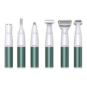 OEM ODM Multifunction 6 in 1 Electric Hair Removal Body Hair Trimmer Bikini Trimmer <strong>Lady</strong> Epilator Electric <strong>Shaver</strong> - Product Image 3