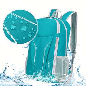 Mochila de Senderismo Unisex de Diseño Personalizado, Impermeable, de Poliéster, con Cierre de Cremallera, Gran Capacidad, Ligera, Plegable, para Viajes, Deportes y Campamento - Product Image 6