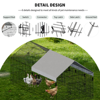 2025 casa modelo Perrera de animales avícolas, gallineros jaulas para mascotas casa grande al aire libre